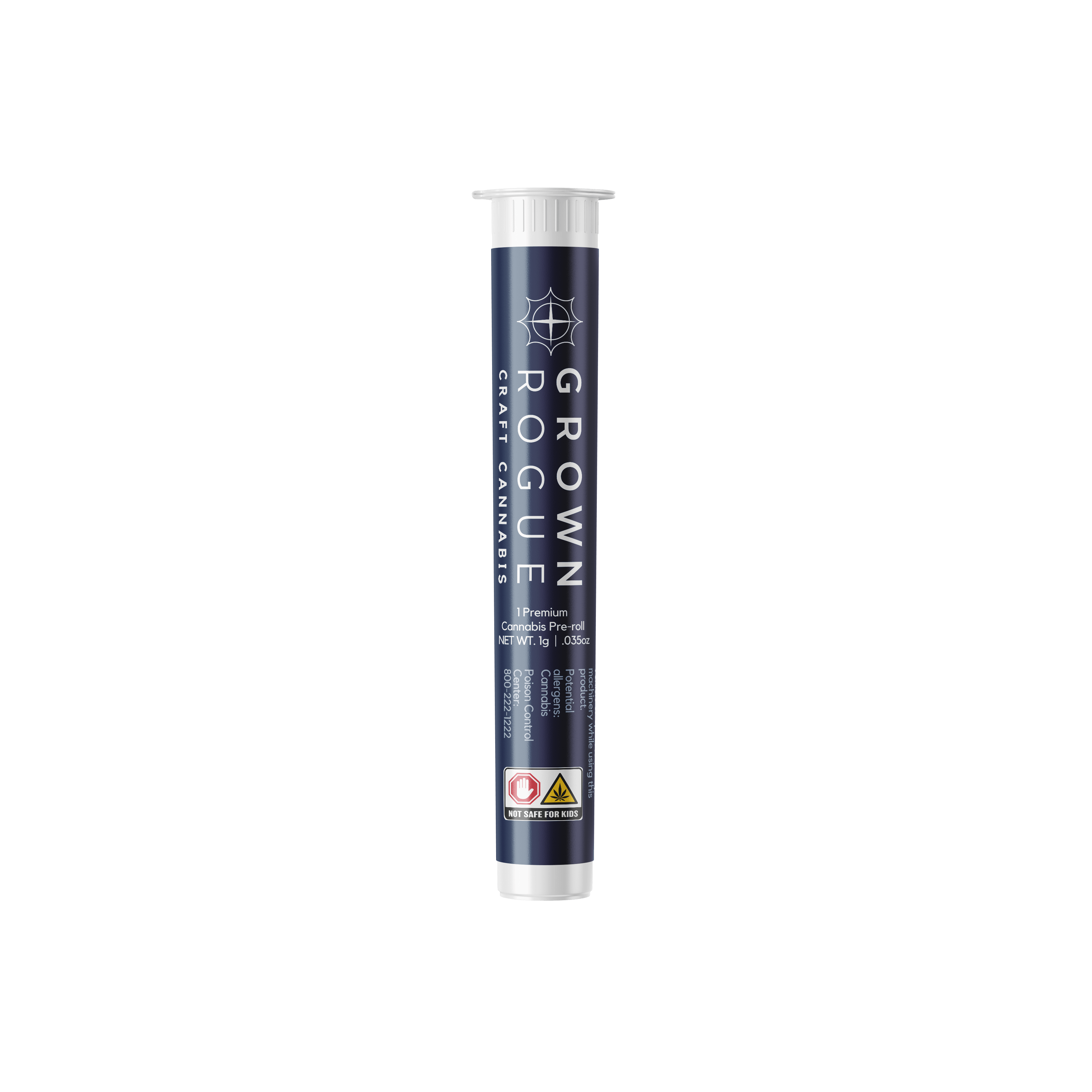 Photograph of product: GROWN ROGUE | DANTE'S INFERNO PRE-ROLL 1G