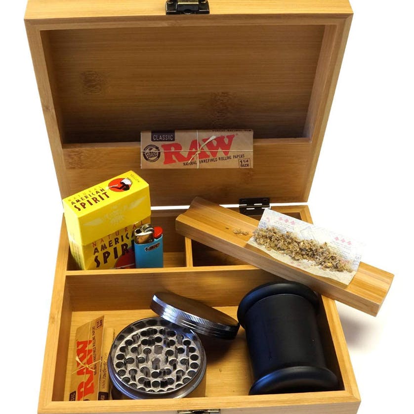 Photograph of product: Cali Factory Small Box w/ Jar & Grinder - Backwoods
