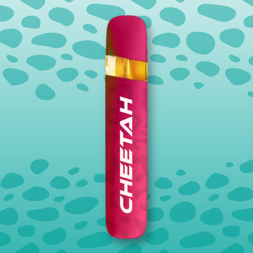 Photograph of product: Cheetah - Red Velvet Runtz Live Resin - AIO - 1g