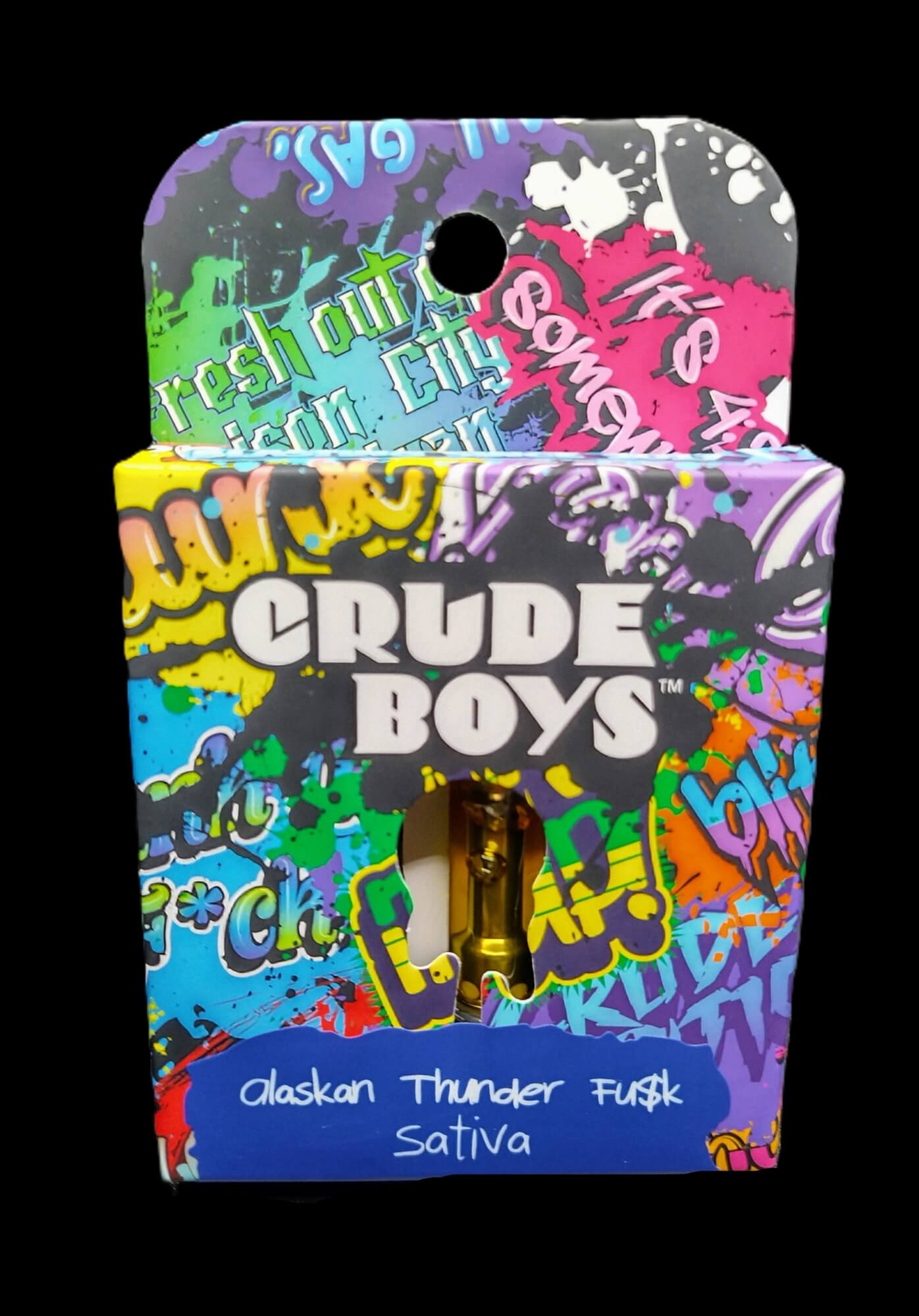 Photograph of product: Crude Boys - 1g Cartridge - Alaskan Thunder Funk (Oui'd)