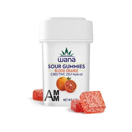 Photograph of product: 1:20 THC/CBD Blood Orange Gummies 20pk | 20mg
