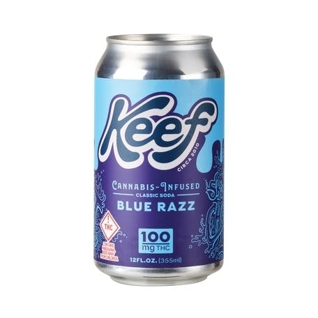 Photograph of product: Keef Cola 100mg - Blue Razz