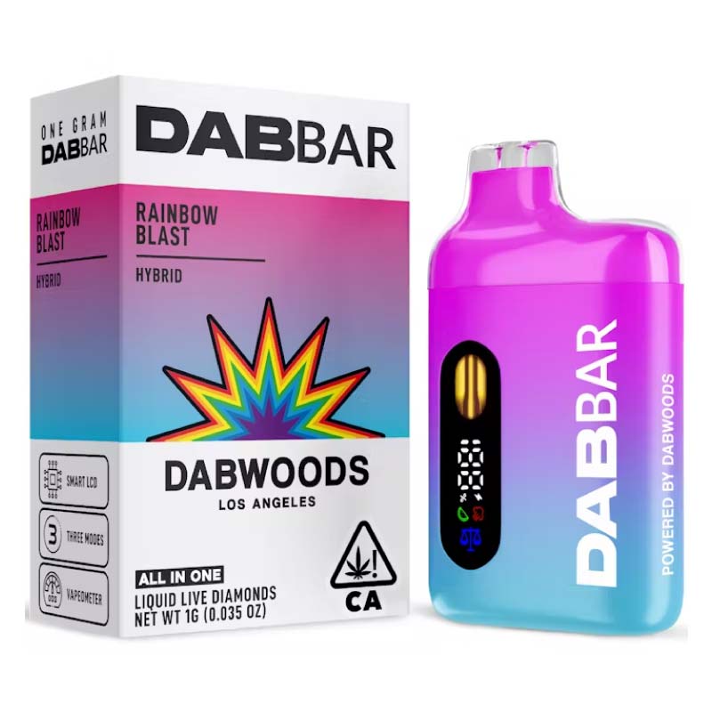 Photograph of product: Rainbow Blast Liquid Diamonds Dabbar