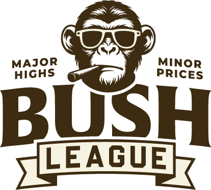 Photograph of product: (AU) BUSH LEAGUE -  LA KUSH CAKE - 1.2G LR INF PRE ROLL