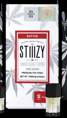 Photograph of product: Orange Slushie | Pod | 1g | Oui'd Derived Terpenes | Stiiizy