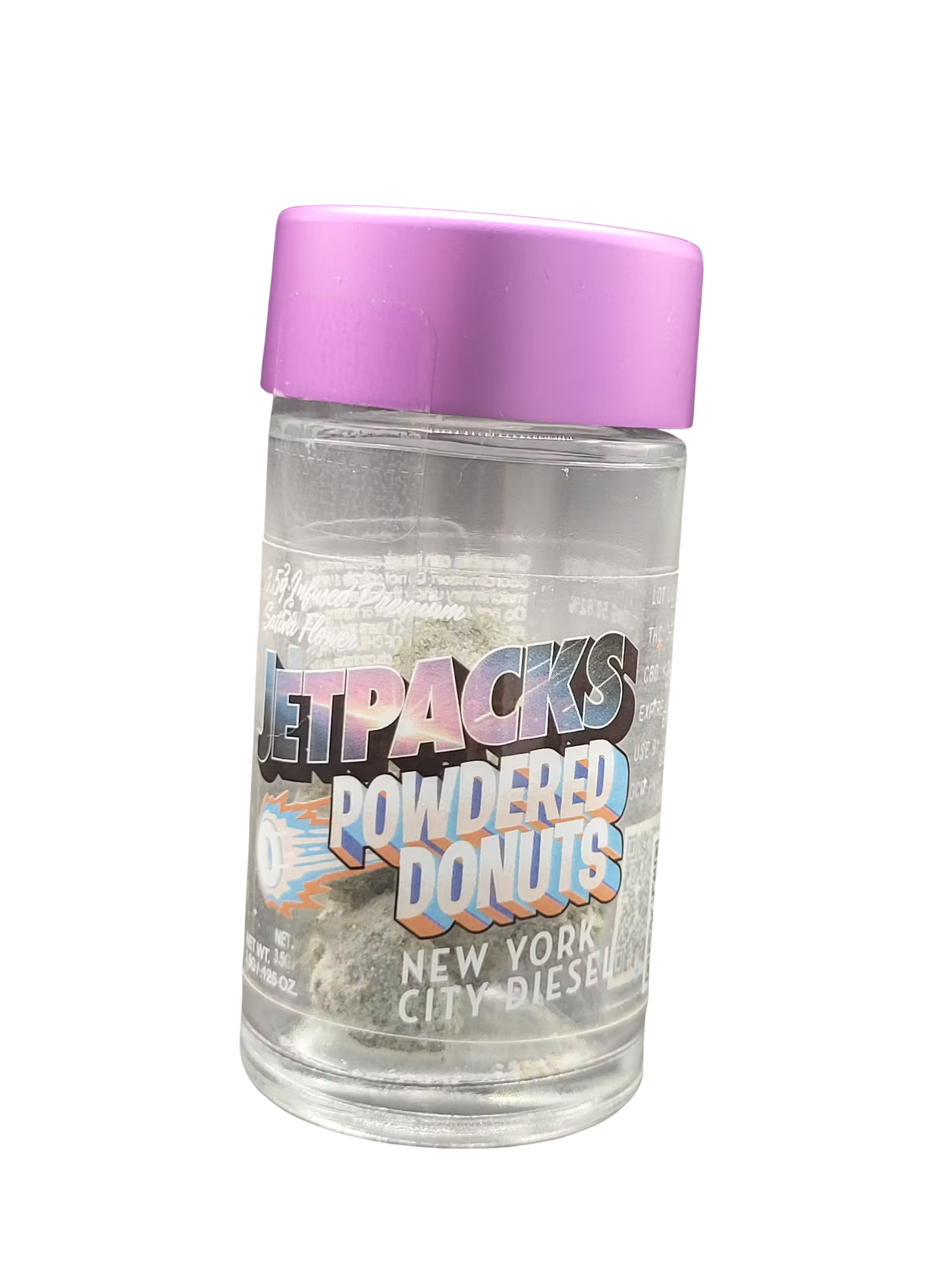 Photograph of product: Jetpacks - NYC Diesel - Infused Flower - 3.5g