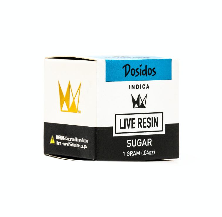 Photograph of product: West Coast Cure - Dosidos Live Resin Sugar 1g