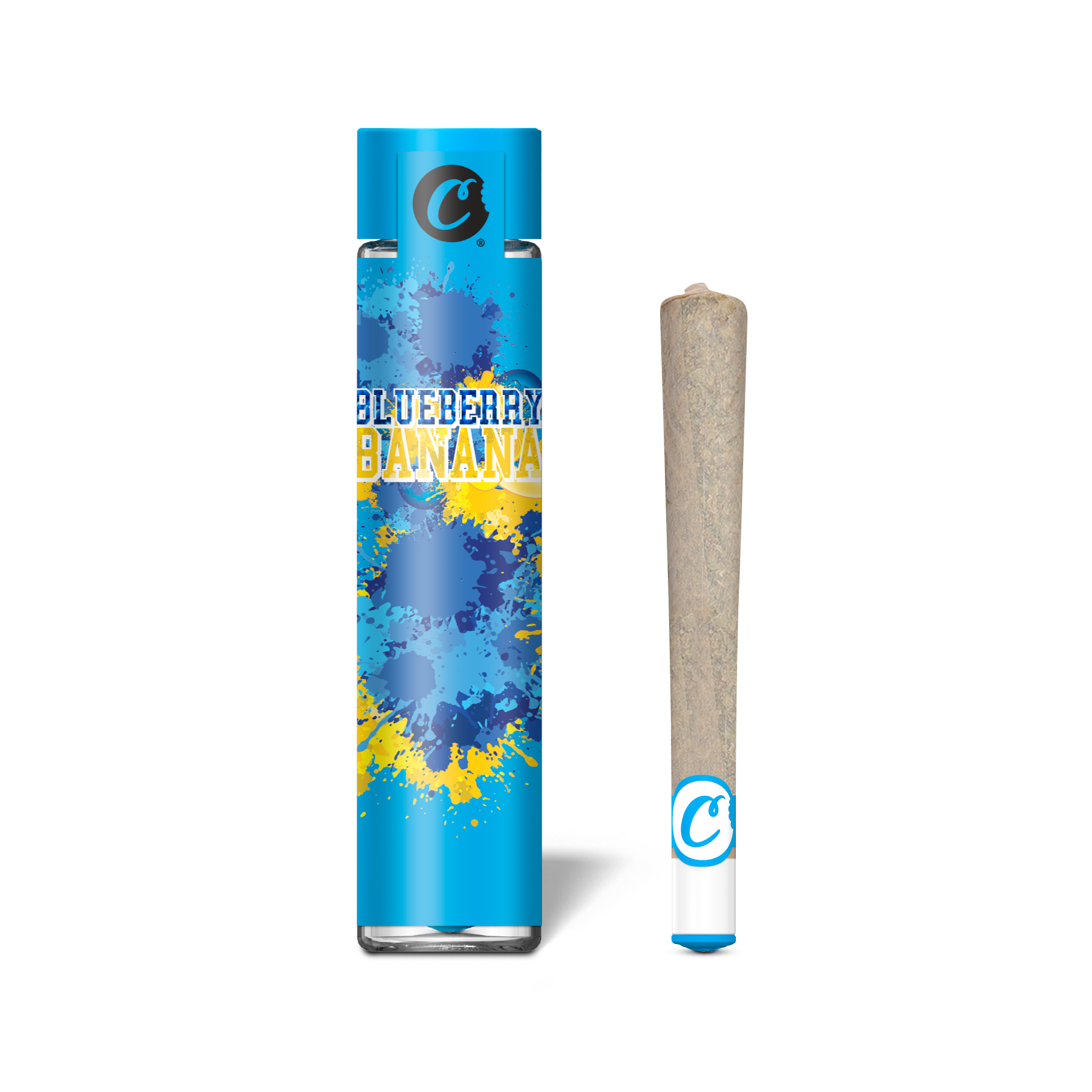 Photograph of product: BLUEBERRY BANANA 1G PREROLL