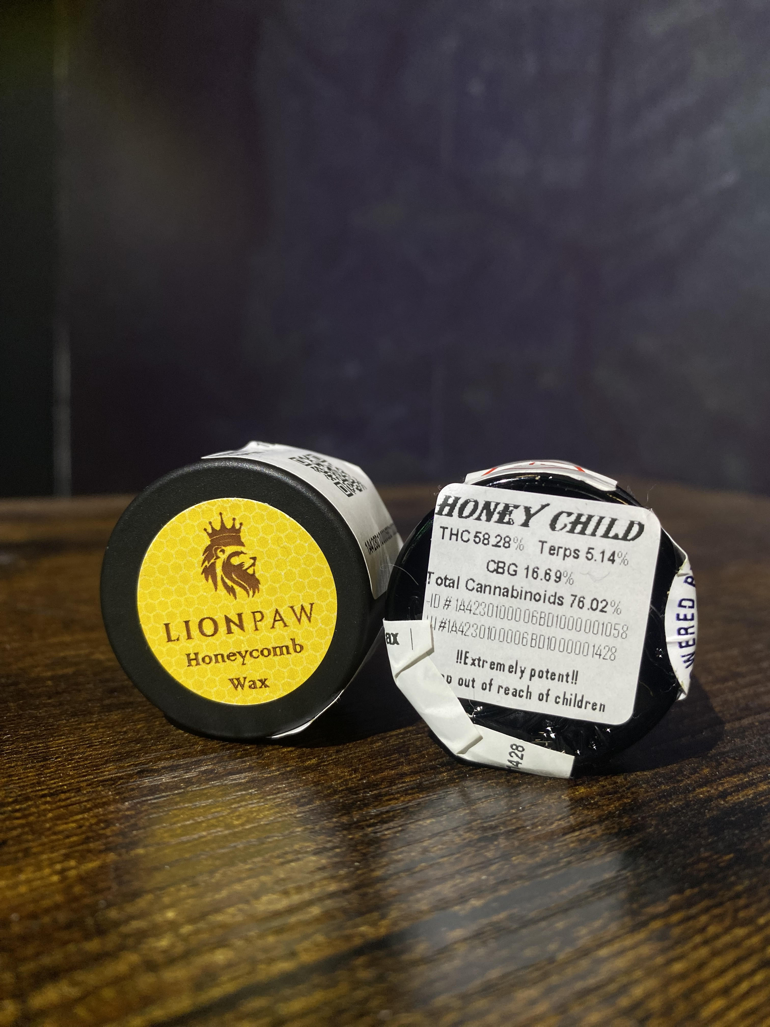 Photograph of product: Honey Child Wax | Lions Paw