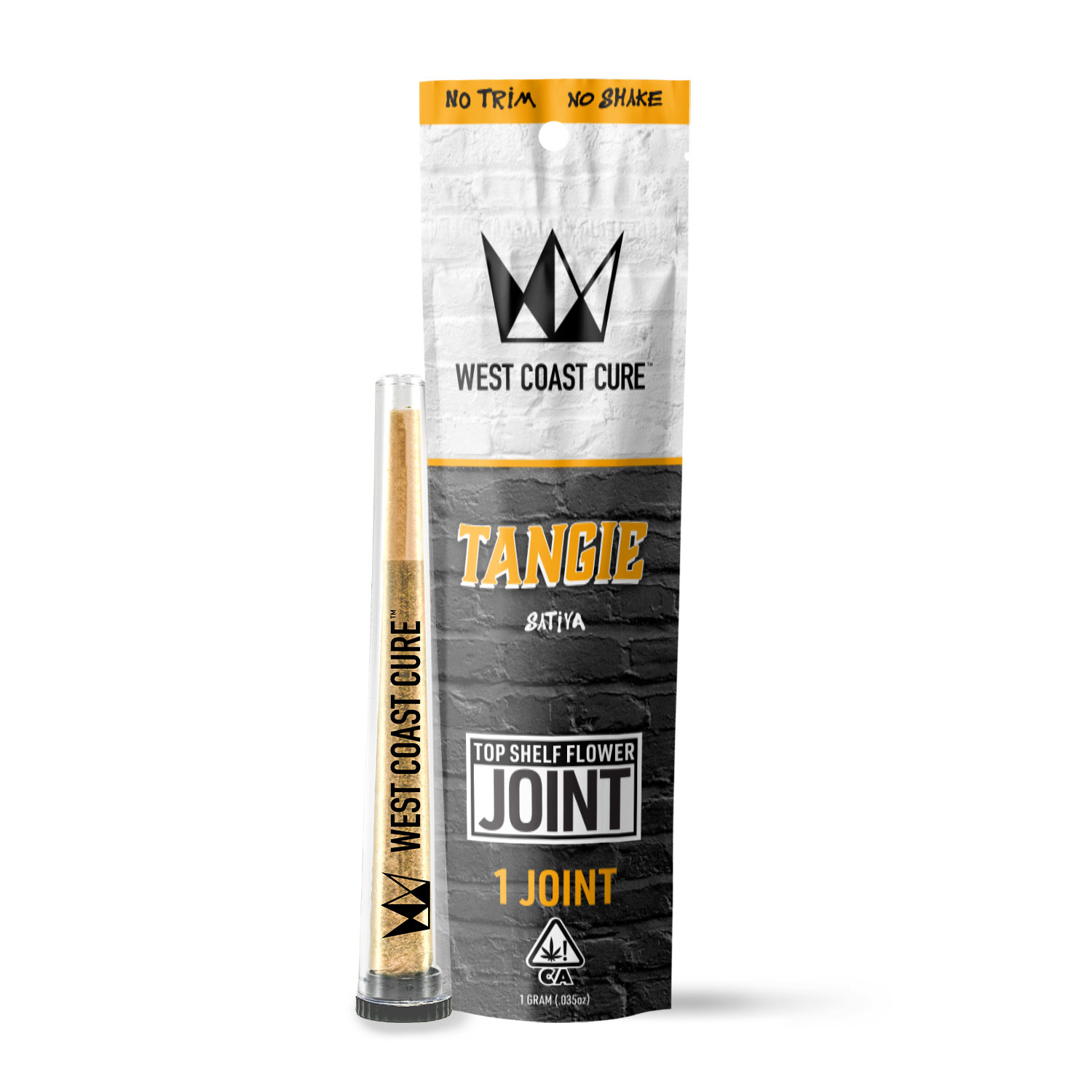 Photograph of product: West Coast Cure | Preroll | Tangie