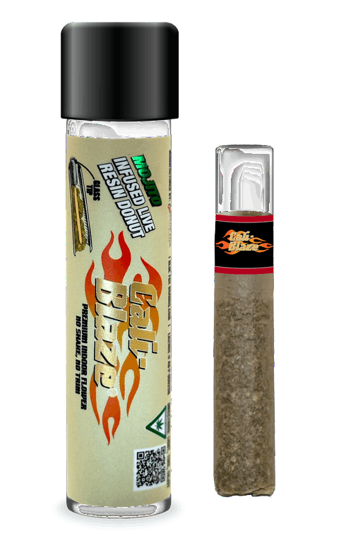 Photograph of product: Mojito Live Resin Donut (Infused Blunt) - Cali Blaze