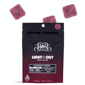 Photograph of product: Lights Out CBN 100mg Gummies