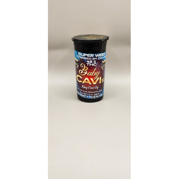 Photograph of product: Caviar Gold - King Cavi OG Baby Cavis Infused Pre-Rolls