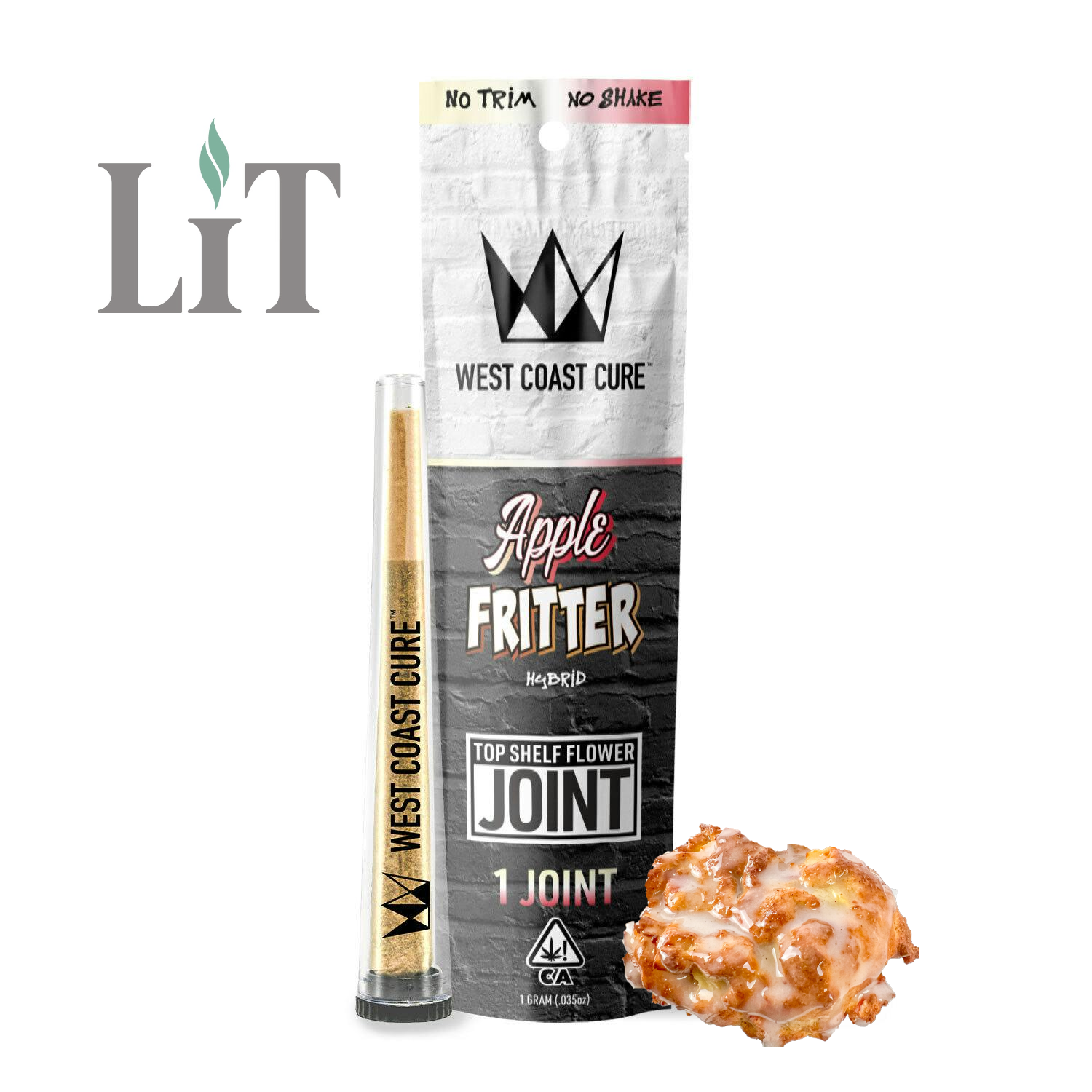 Photograph of product: APPLE FRITTER - 1G CUREJOINT