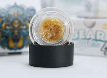 Photograph of product: Bear Labs T3 Rosin 1g GMO x Banana Bread