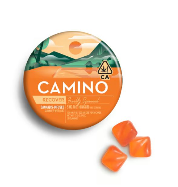 Photograph of Product: 1:1 Freshly Squeezed Recover Gummies | 100mg