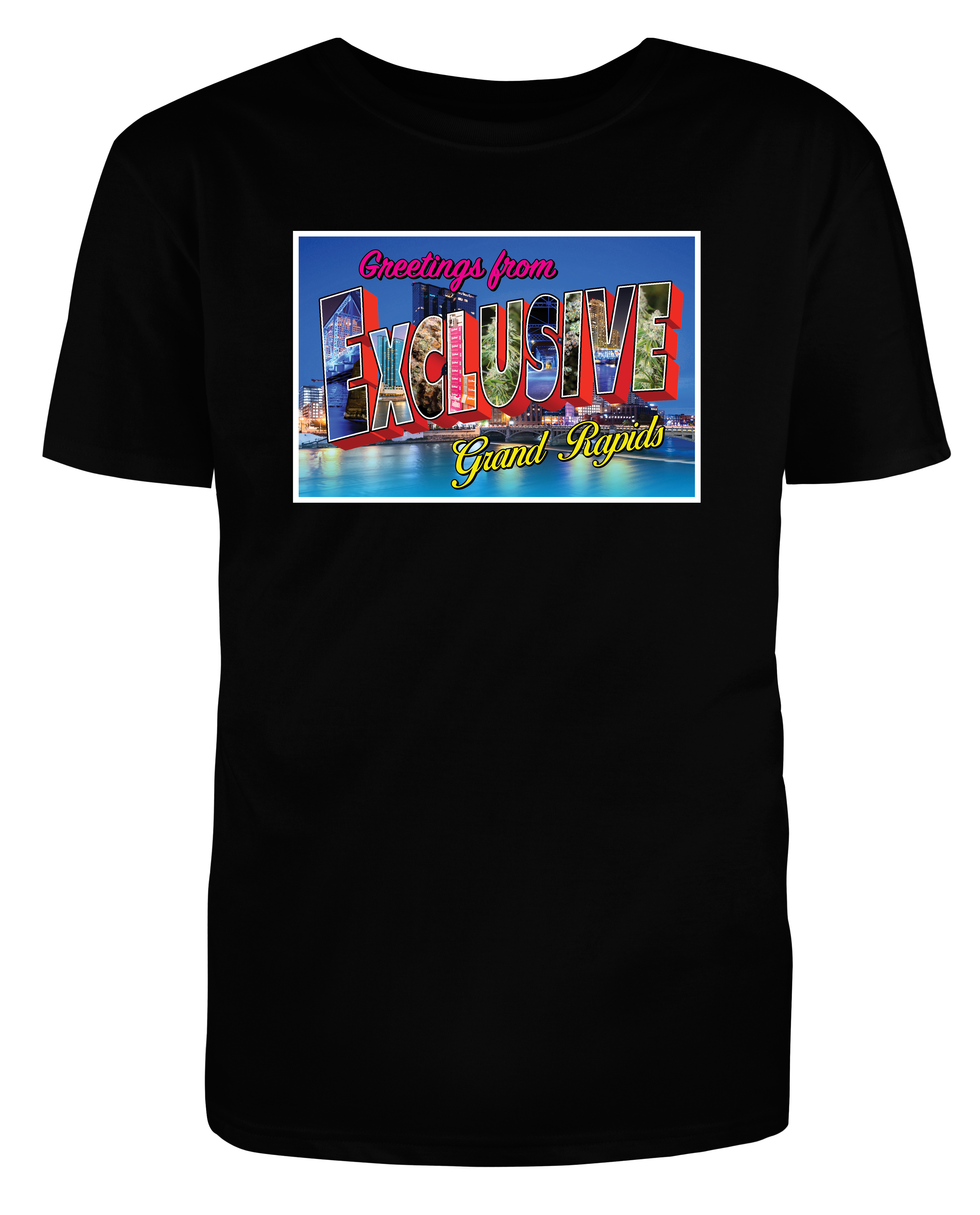 Photograph of product: Greetings From Exclusive Grand Rapids T Shirt - S