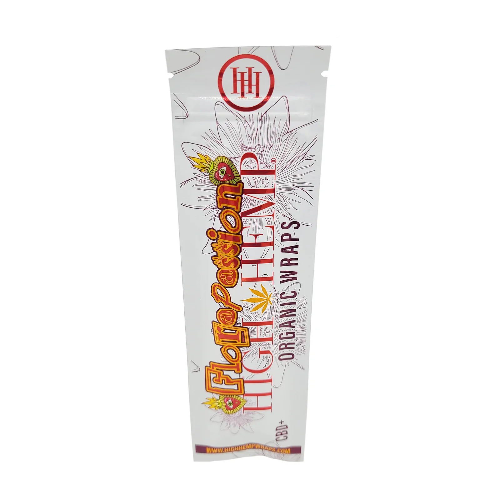 Photograph of product: High Hemp Organic Wraps - Flora Passion