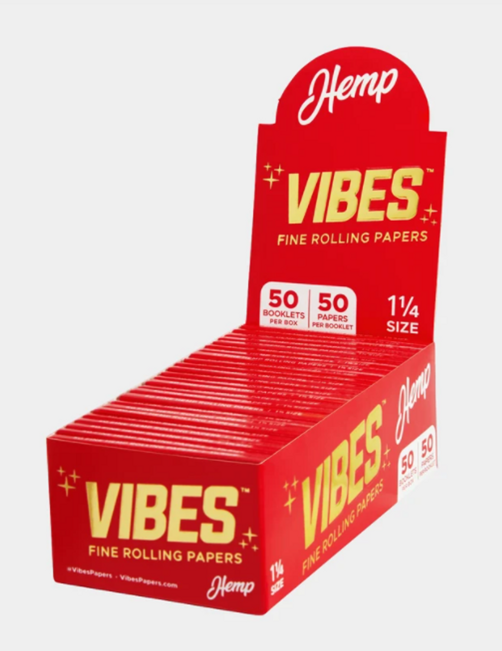 Photograph of product: Vibes Hemp Papers 1 1/4"
