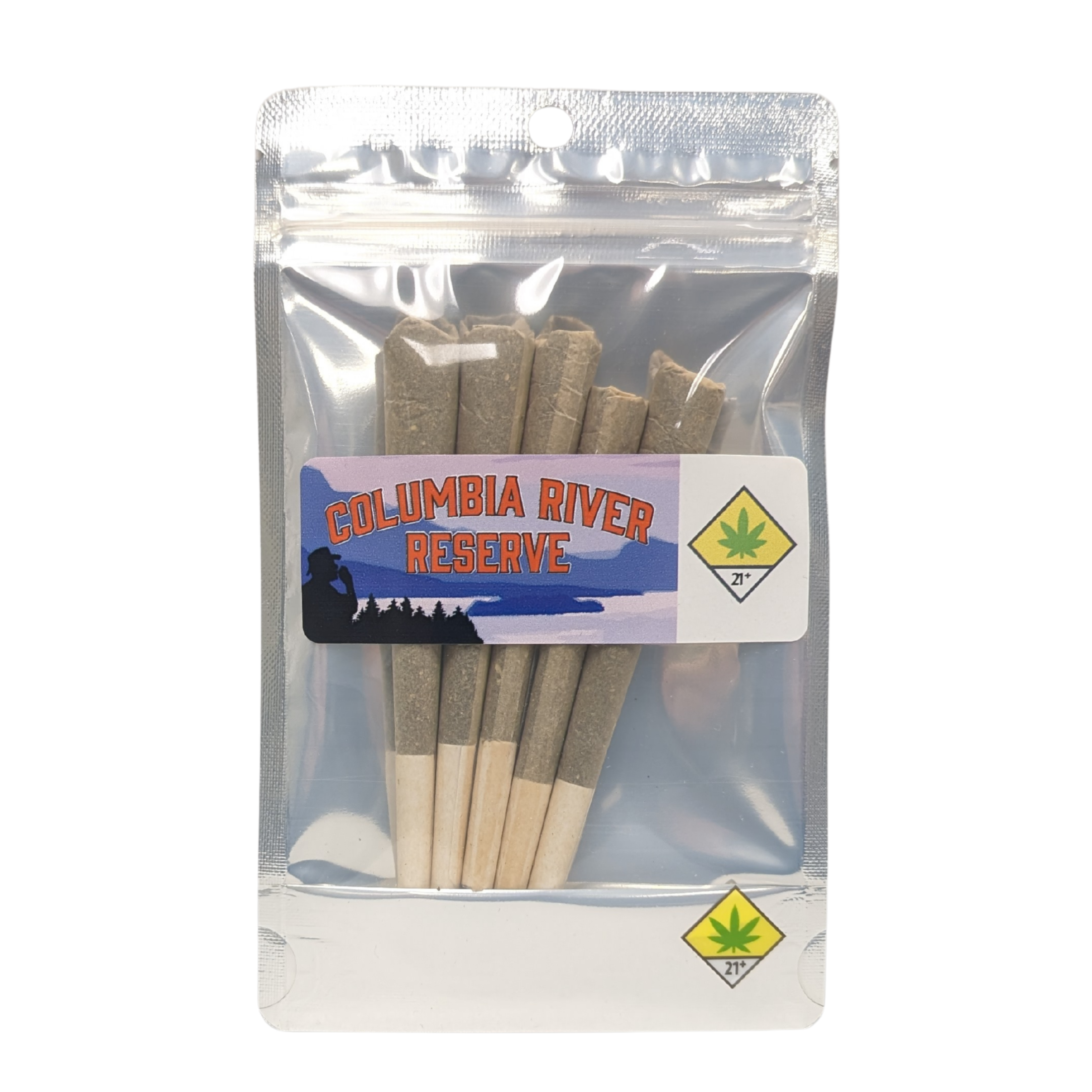 Photograph of product: Carbon Fiber Pre-Roll 5-pack | 5g