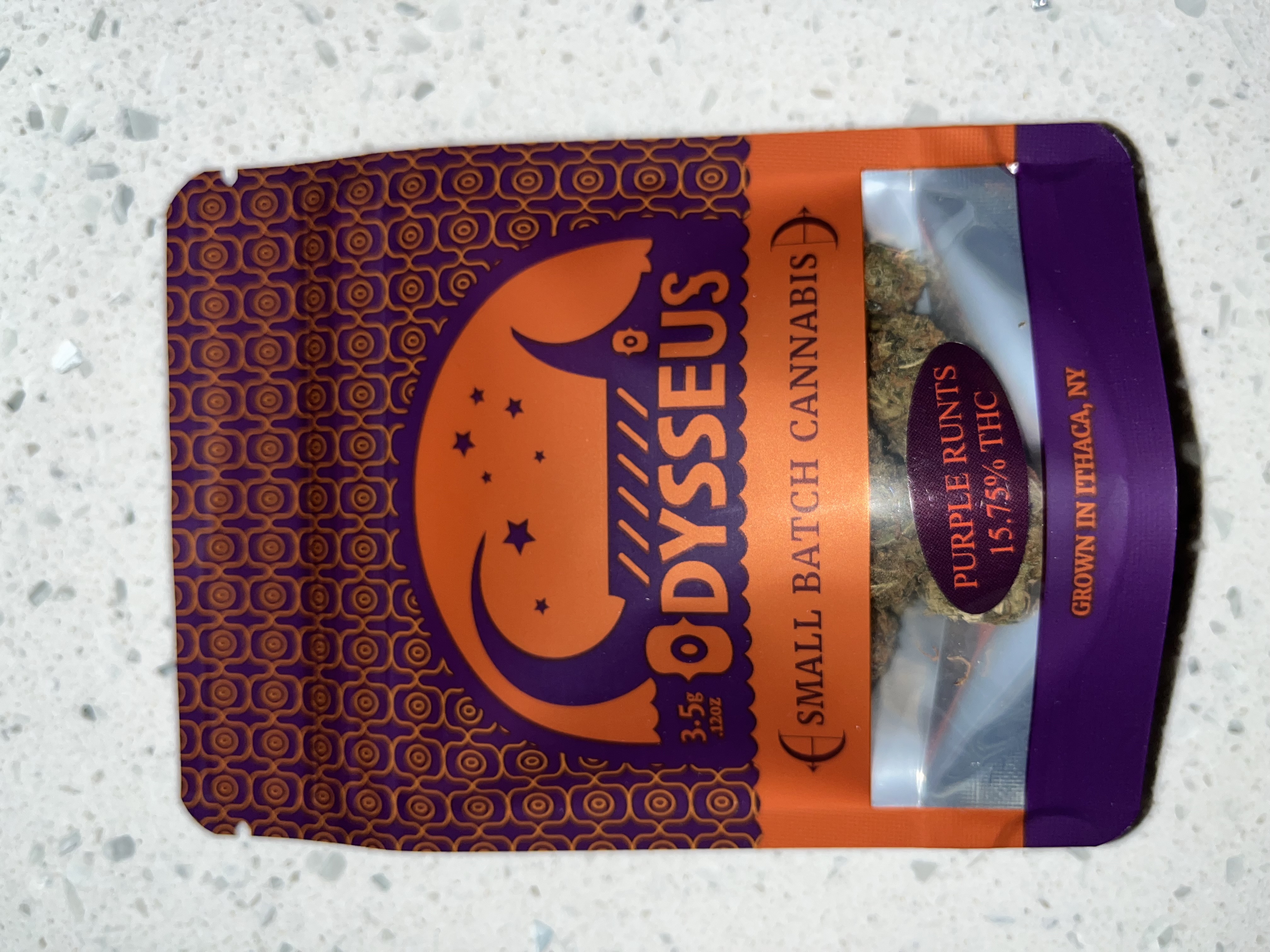 Photograph of product: Odysseus | Purple Runtz Hybrid - 3.5g