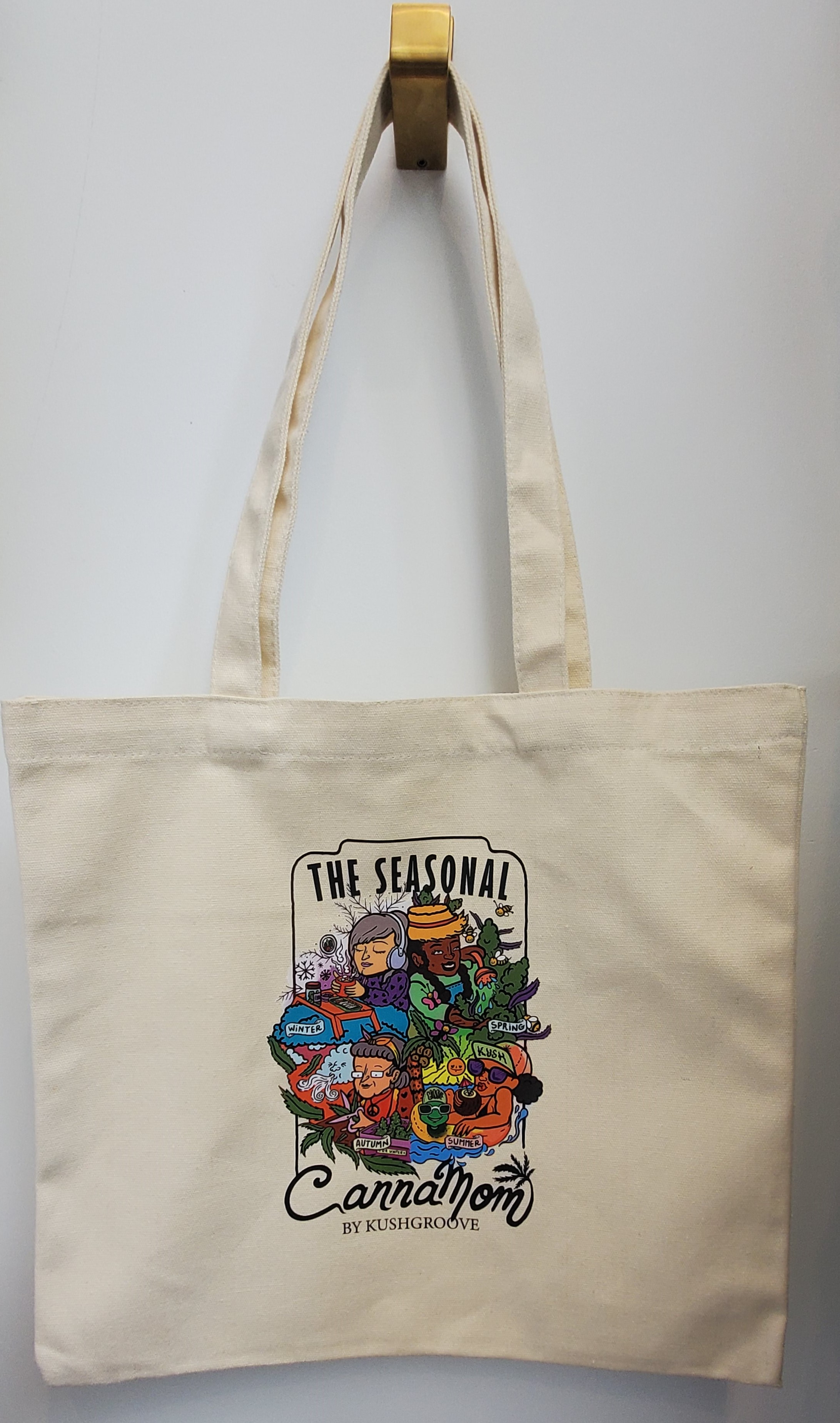 Photograph of product: CannaMom X Kush Groove I Tote Bag