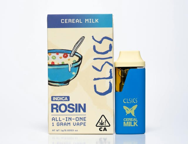 Photograph of product: Cereal Milk | Rosin AIO 1g