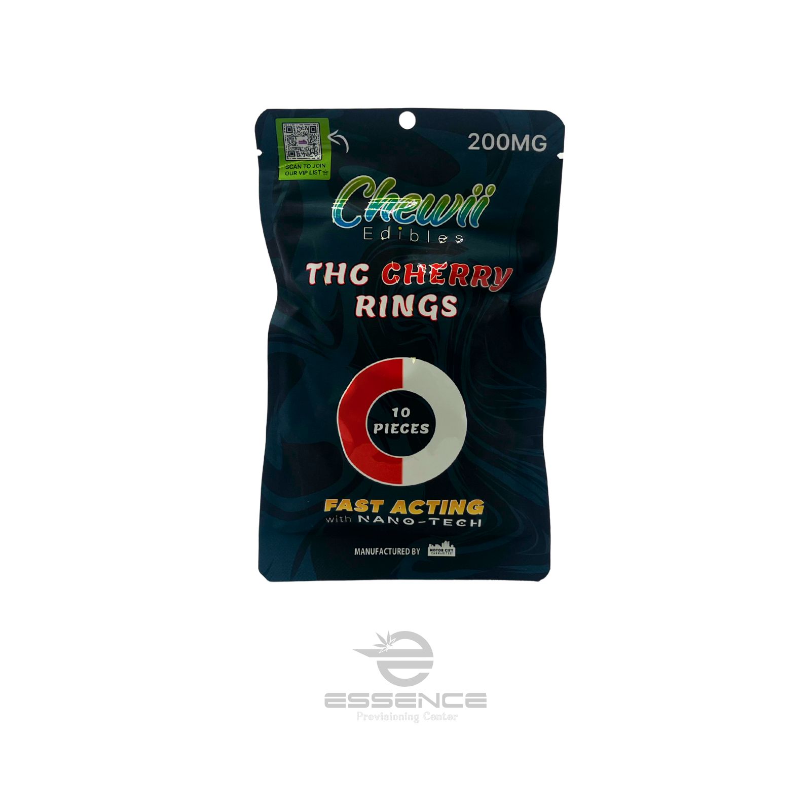 Photograph of product: Chewii - Cherry Rings - 200mg