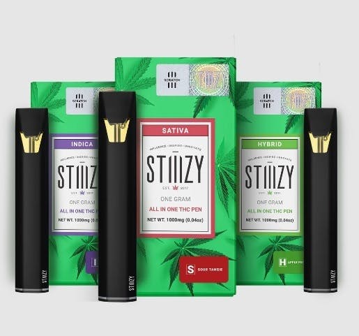 Photograph of product: STIIIZY - All in One - 1g Sour Tangie