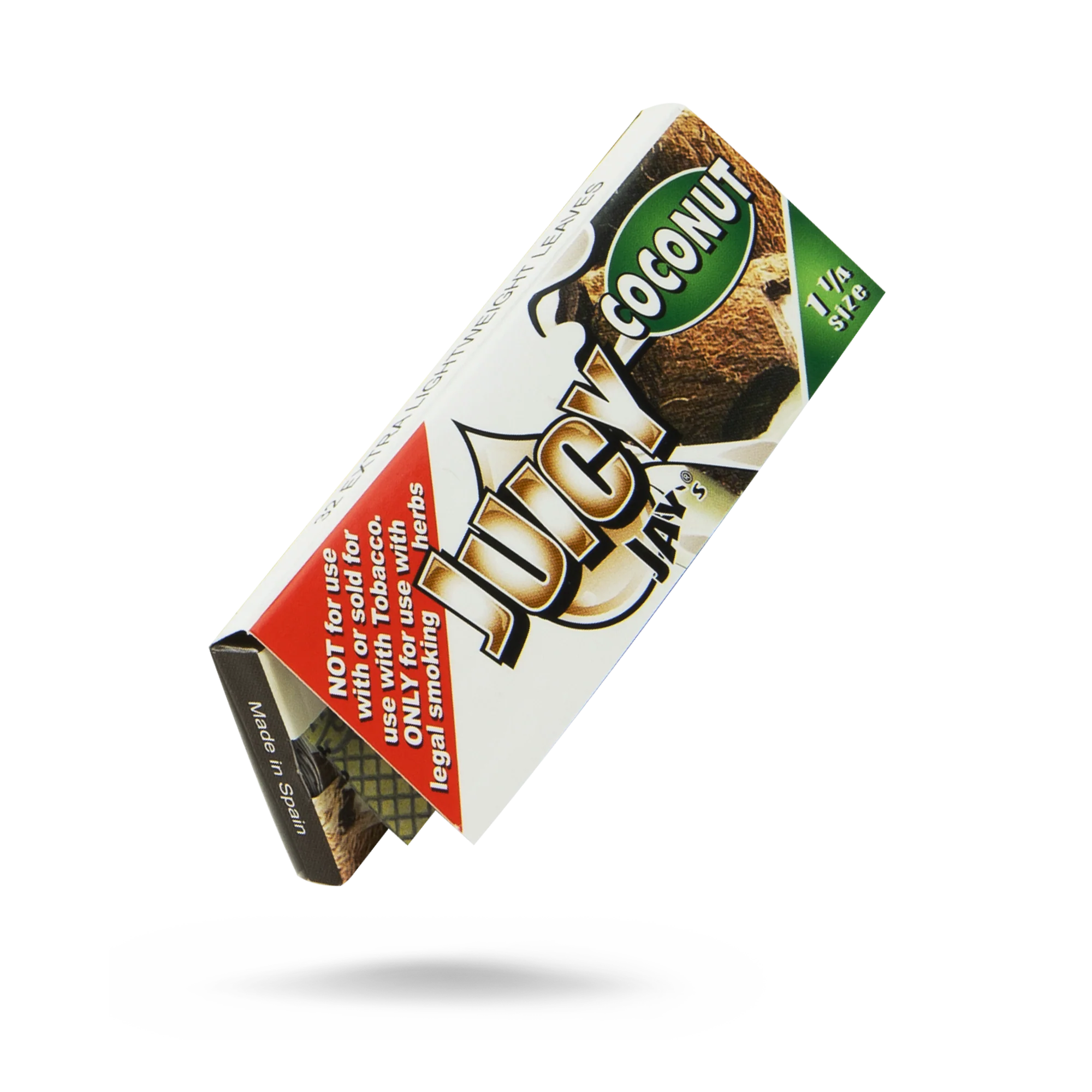 Photograph of product: Juicy Jay's | Coconut | Rolling Paper | 1 1/4 Size