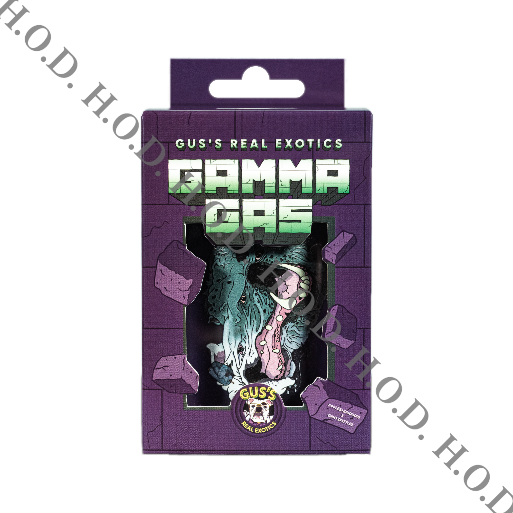 Photograph of product: Gus's Real Exotics Gamma Gas 3.5g