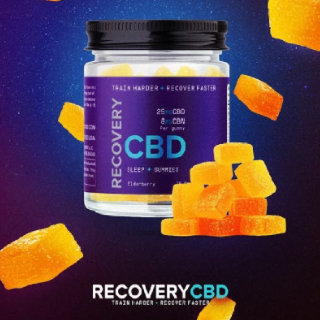Photograph of product: Recovery CBD | CBD/CBN Sleep Gummies