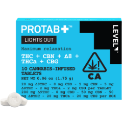 Photograph of product: Lights Out Tabs