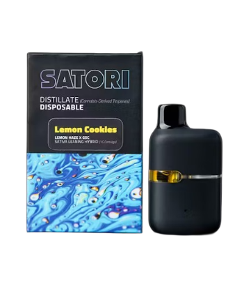 Photograph of product: Satori | Lemon Cookies | Disposable Vape | 1g