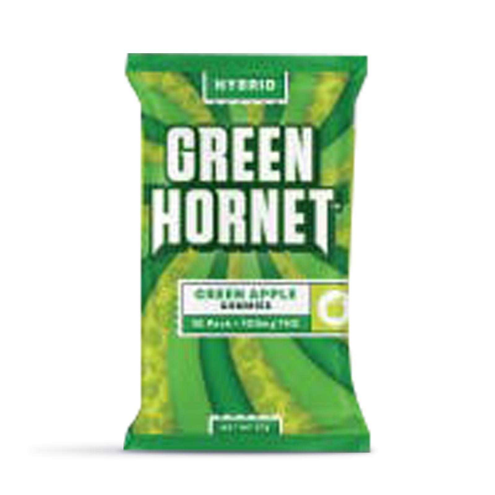 Photograph of Product: Hybrid Green Apple Gummies | 100mg