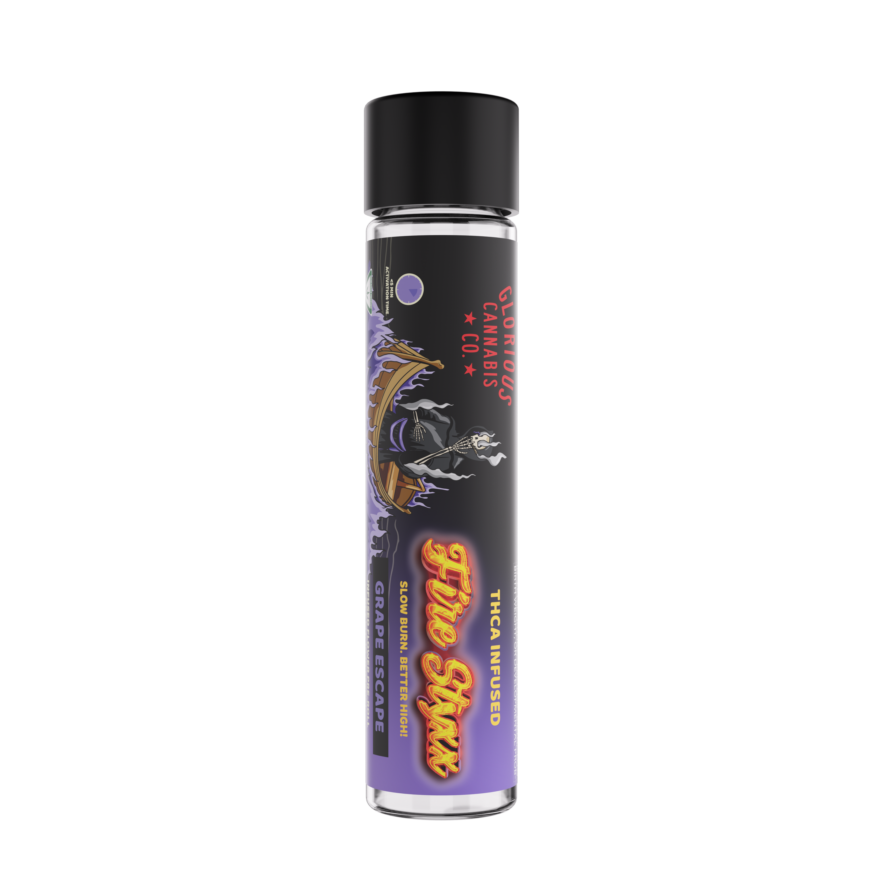 Photograph of product: Fire Styxx | Grape Escape | Infused Pre Roll