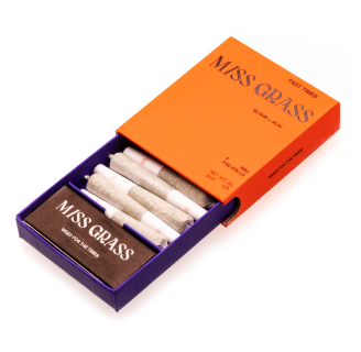 Photograph of product: Miss Grass - Fast Times 2g 5pk Pre-Rolls