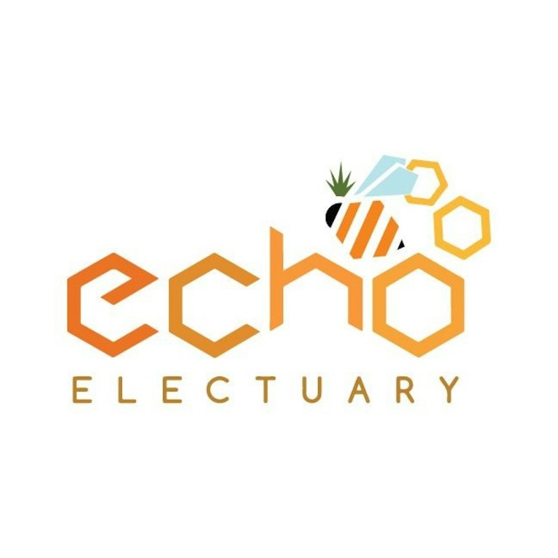 Photograph of product: Echo Electuary Rainbow Belts 2.0 Live Rosin Badder 2g