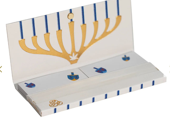 Photograph of product: Tokin' Jew - Hanukkah Rolling Papers