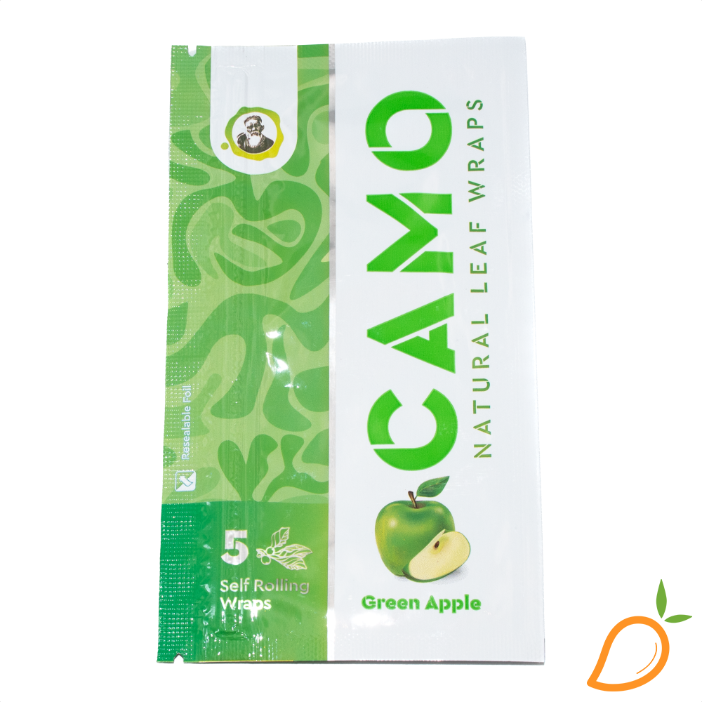 Photograph of product: 5pk Green Apple Wraps Camo