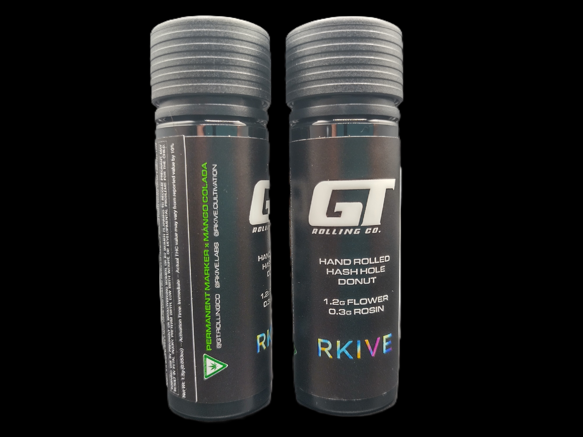 Photograph of product: GT x Rkive - Permanent Marker x Mango Colada 1.5g Donut HR