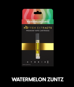 Photograph of product: Watermelon Zuntz | 510 Thread | Mitten Extracts