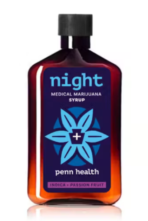 Photograph of product: Passion Fruit | Night 1:1 TH-oui:CBN Syrup | 500mg