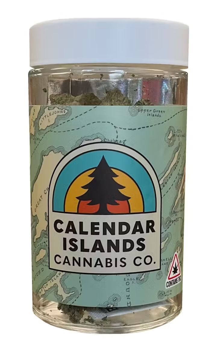 Photograph of product: IH Calendar Island Jet Fuel OG Flower - 14g