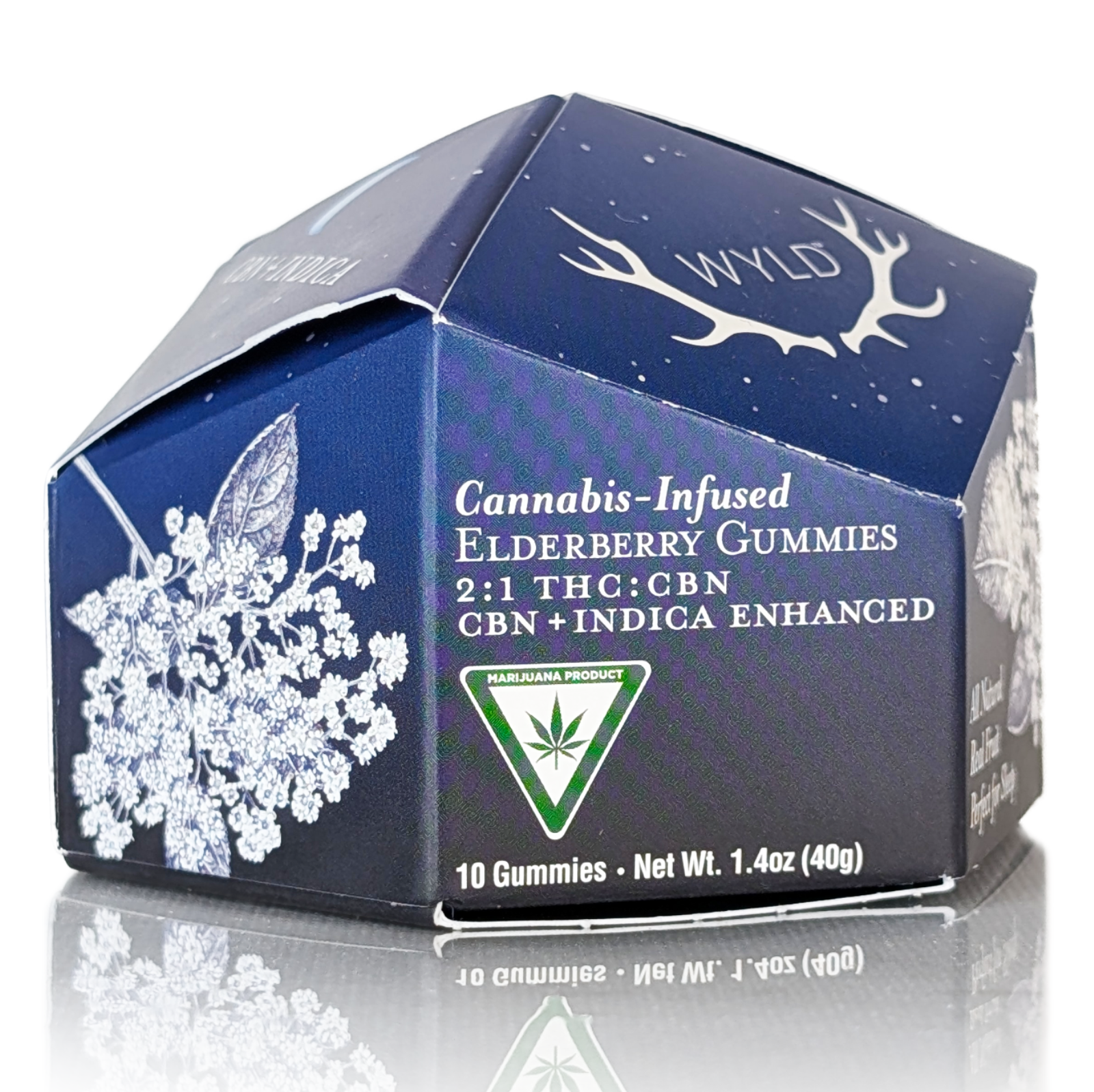 Photograph of product: ELDERBERRY - 2:1 CBN - 100MG THC / 50MG CBN