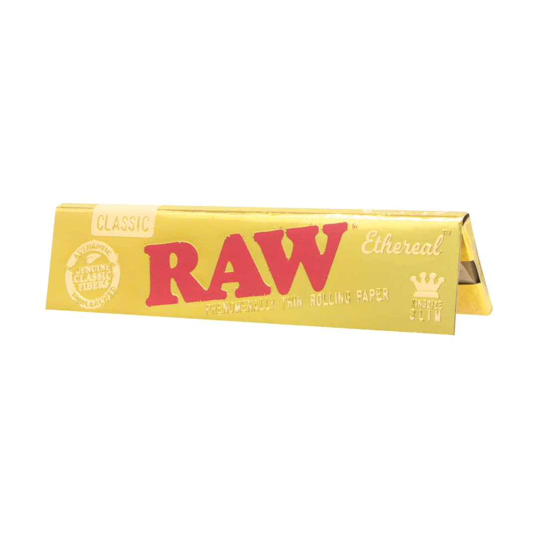 Photograph of product: RAW Classic - Ethereal Rolling Papers - King Size (Slim)