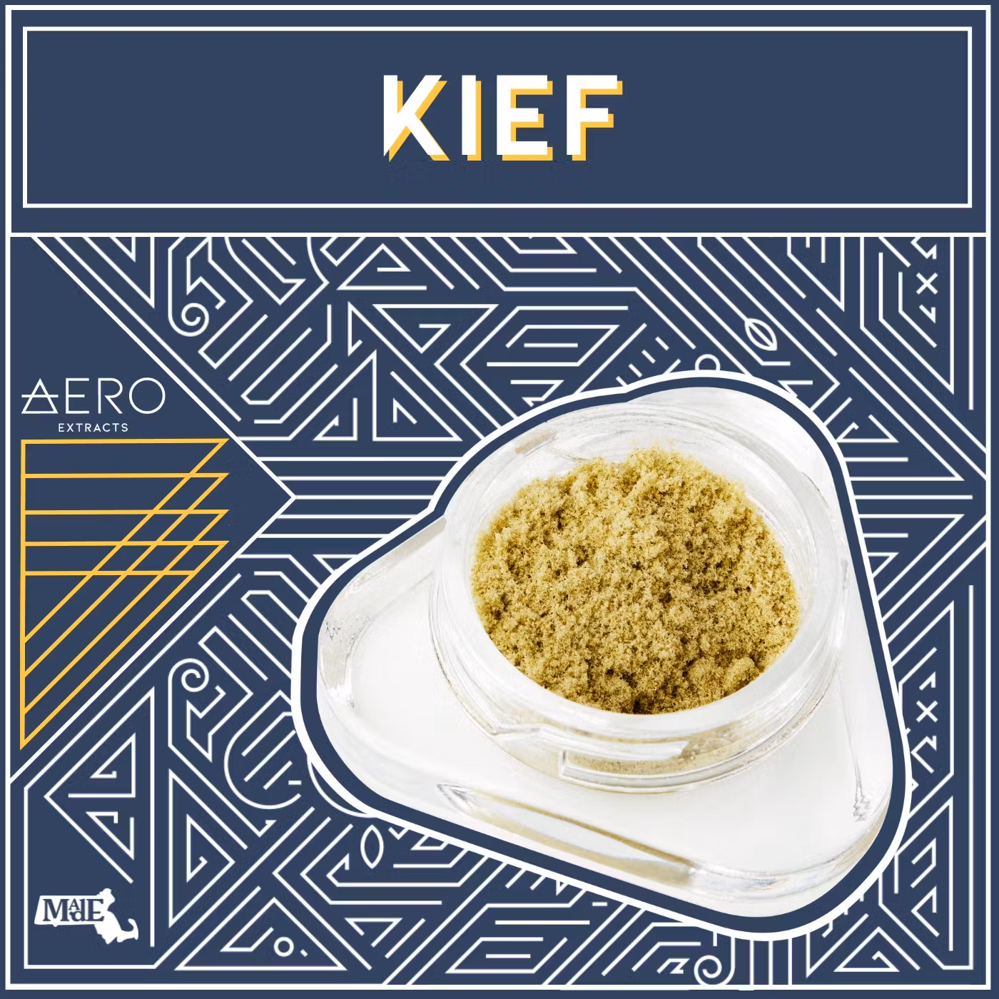 Photograph of product: 1g Grape Crostata Kief | TAX INCLUDED