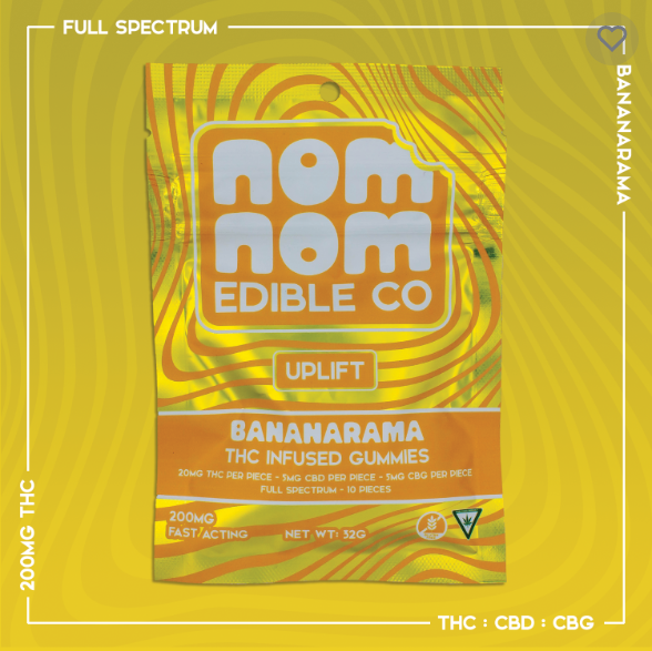 Photograph of Product: Nom Nom - UpLift Bananarama - 200mg