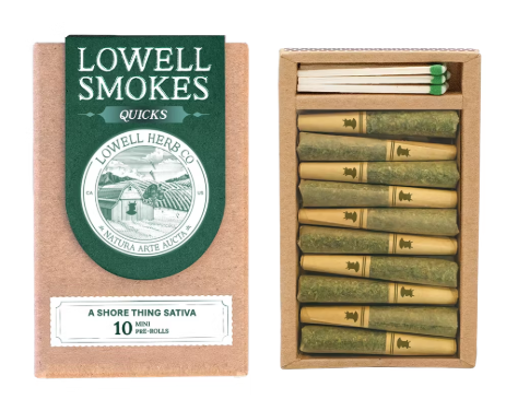 Photograph of product: Lowell Smokes | Shore Thing Oui'd | 10PK