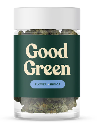 Photograph of product: Good Green | Flower| Great Divide | Pre-Pack (Mixed Buds) | 7g - Oui'd